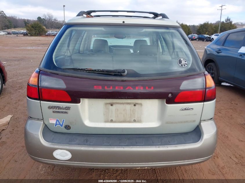 2004 Subaru Outback Limited VIN: 4S3BH686947602860 Lot: 43849208