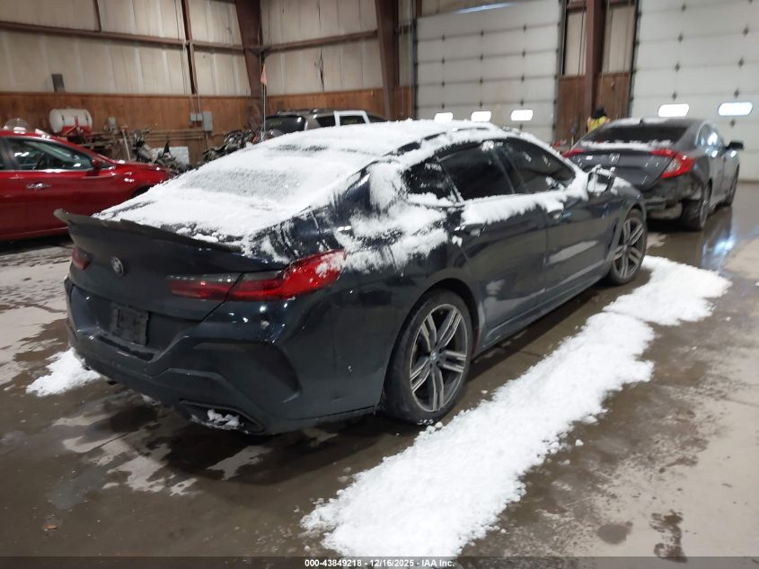 2021 BMW 840I Gran Coupe xDrive VIN: WBAGV4C09MCF63717 Lot: 43849218