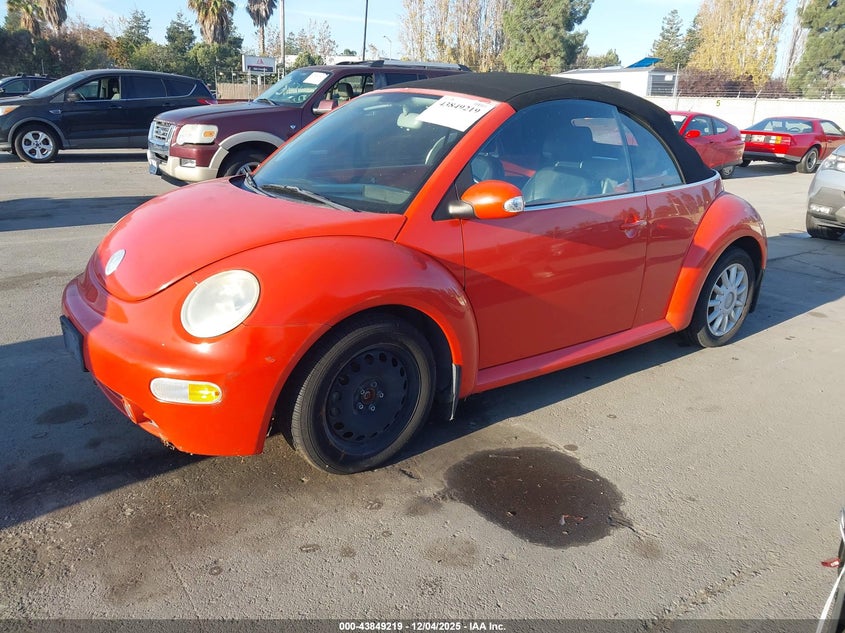 3VWCM31Y95M364359 2005 VOLKSWAGEN BEETLE photo no. 2