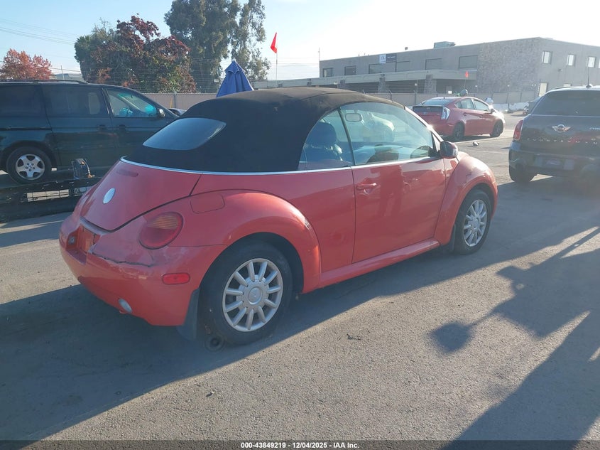 3VWCM31Y95M364359 2005 VOLKSWAGEN BEETLE photo no. 4