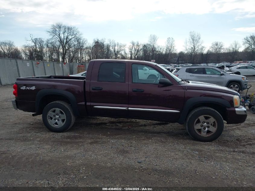 2005 Dodge Dakota Laramie VIN: 1D3HW58K65S120070 Lot: 43849222
