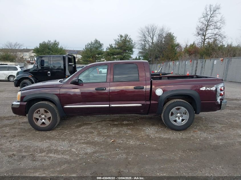 2005 Dodge Dakota Laramie VIN: 1D3HW58K65S120070 Lot: 43849222