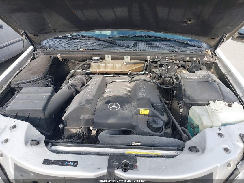 2002 Mercedes-Benz Ml 500 VIN: 4JGAB75E92A337609 Lot: 43849228