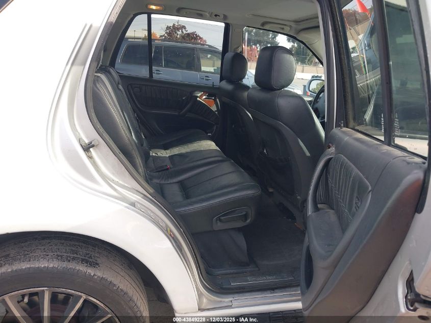 2002 Mercedes-Benz Ml 500 VIN: 4JGAB75E92A337609 Lot: 43849228