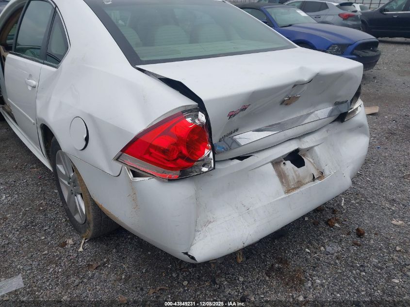 2011 Chevrolet Impala Ls VIN: 2G1WF5EK4B1311141 Lot: 43849231