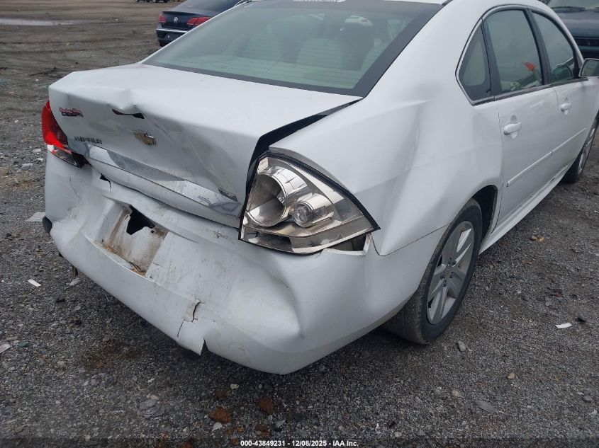 2011 Chevrolet Impala Ls VIN: 2G1WF5EK4B1311141 Lot: 43849231