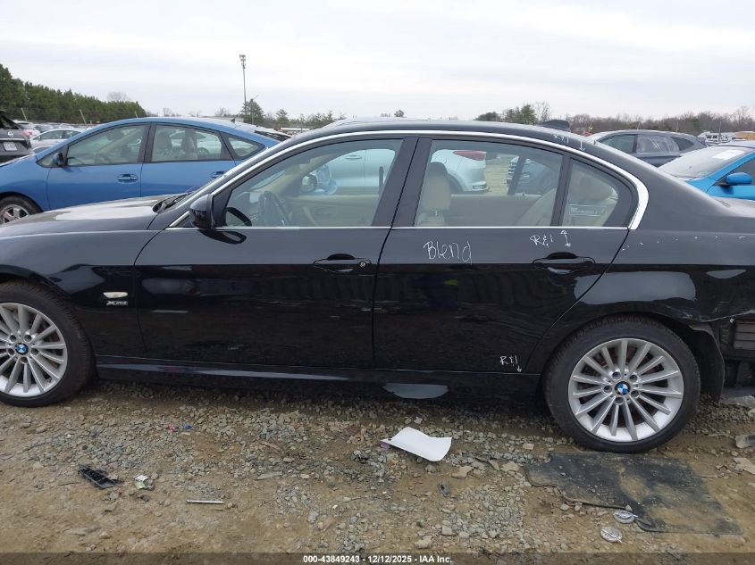 2011 BMW 335I xDrive VIN: WBAPL5C55BA742768 Lot: 43849243