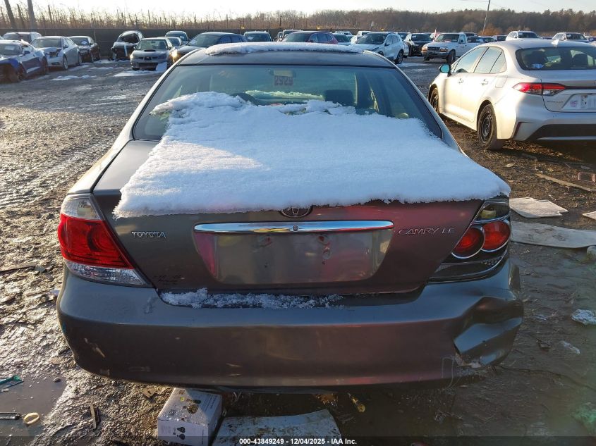 2005 Toyota Camry Le VIN: 4T1BE32K05U513366 Lot: 43849249