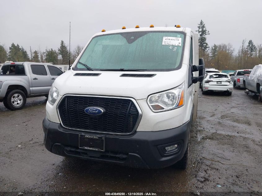 2020 Ford Transit-350 Cutaway VIN: 1FDBW5P80LKA77200 Lot: 43849258
