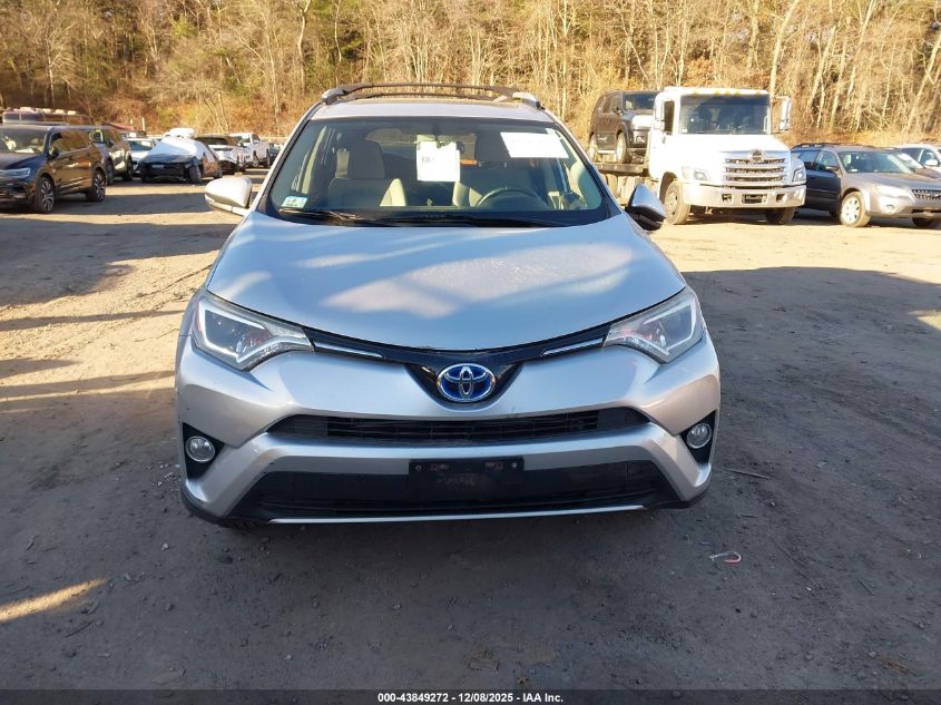 2016 Toyota Rav4 Hybrid Xle VIN: JTMRJREVXGD016237 Lot: 43849272