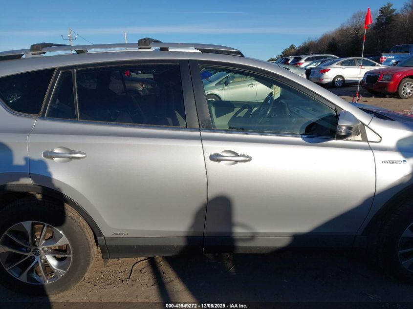 2016 Toyota Rav4 Hybrid Xle VIN: JTMRJREVXGD016237 Lot: 43849272