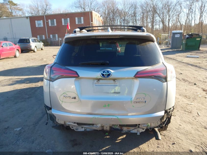 2016 Toyota Rav4 Hybrid Xle VIN: JTMRJREVXGD016237 Lot: 43849272