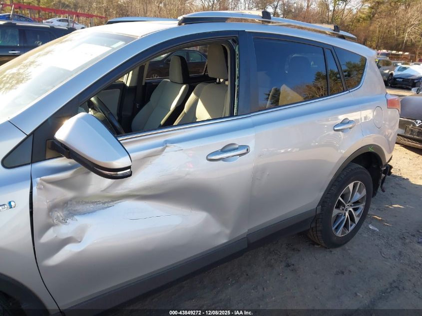 2016 Toyota Rav4 Hybrid Xle VIN: JTMRJREVXGD016237 Lot: 43849272
