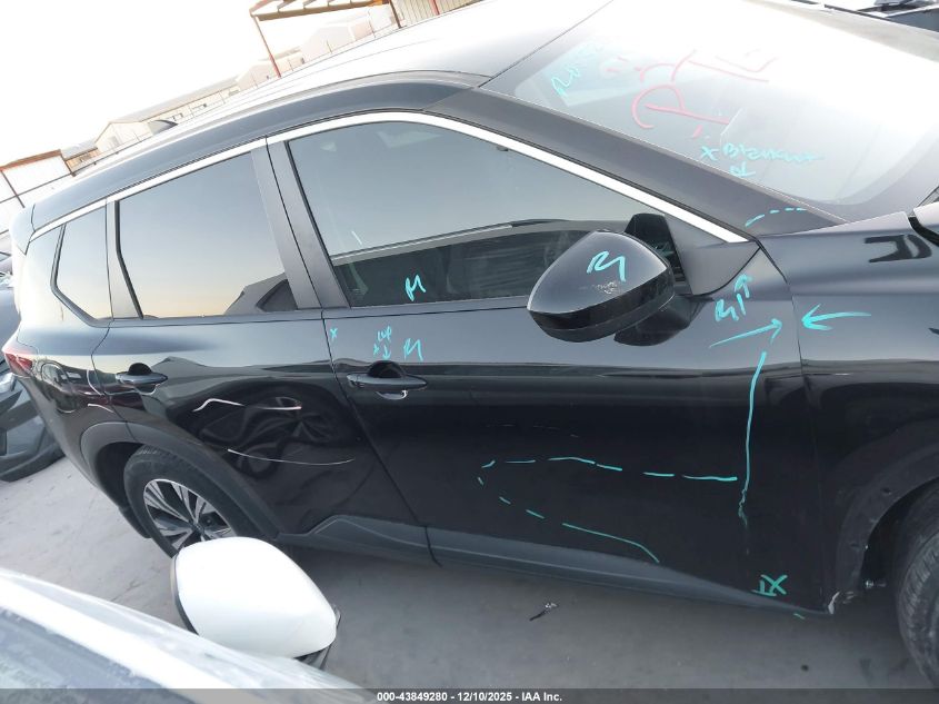 2023 Nissan Rogue Sv Fwd VIN: JN8BT3BA1PW434656 Lot: 43849280