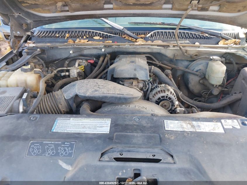 2000 Chevrolet Silverado 1500 VIN: 1GCEK14V0YE134114 Lot: 43849292