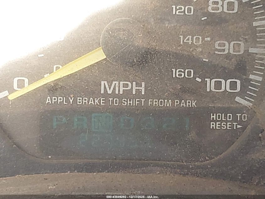 2000 Chevrolet Silverado 1500 VIN: 1GCEK14V0YE134114 Lot: 43849292