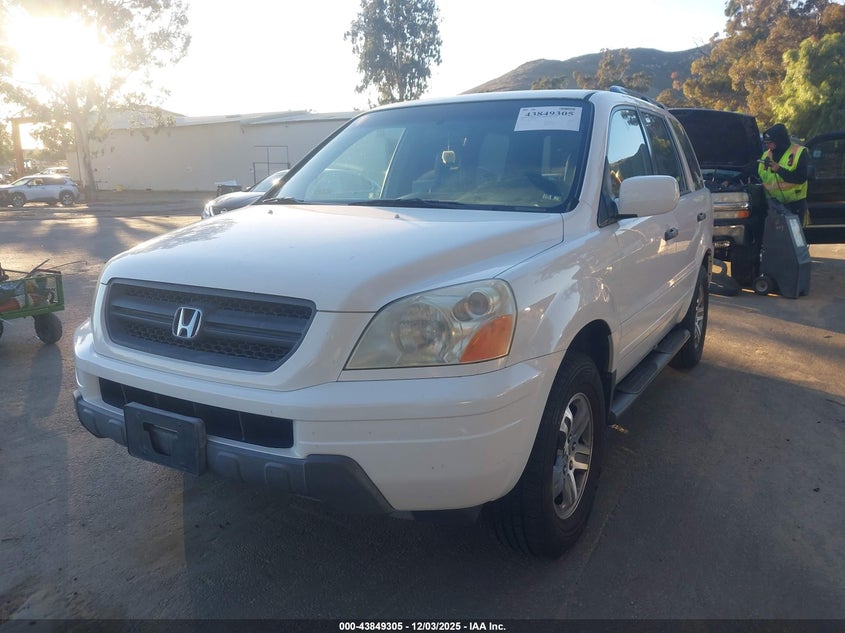 2HKYF18584H614200 2004 HONDA PILOT photo no. 2