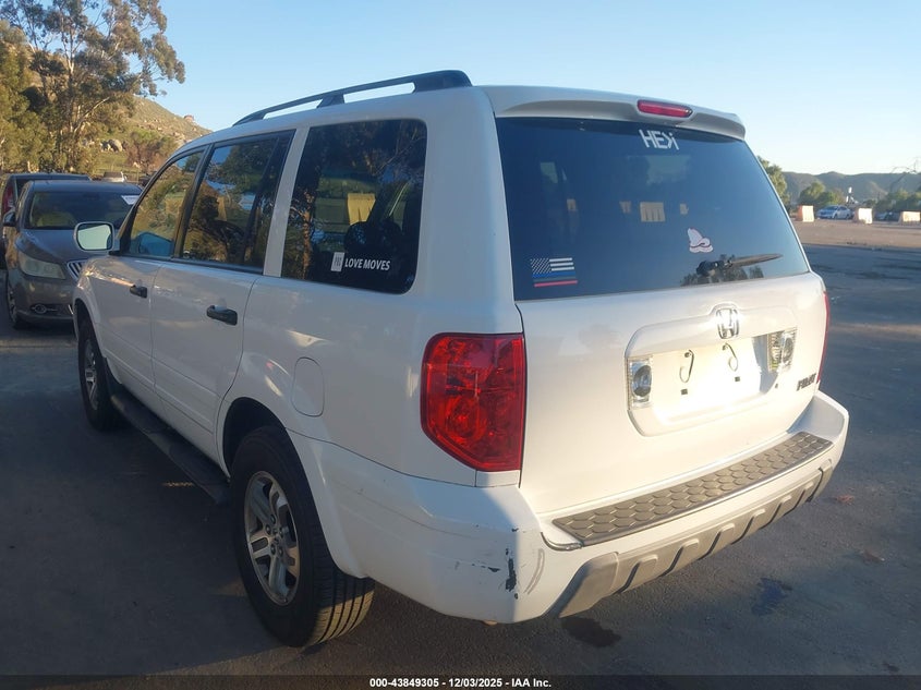 2HKYF18584H614200 2004 HONDA PILOT photo no. 3