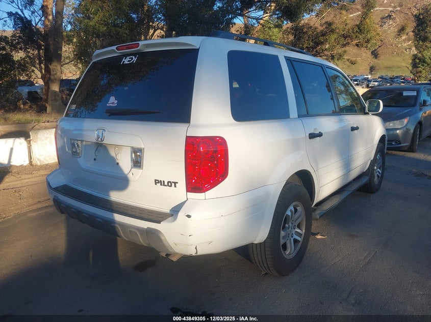 2HKYF18584H614200 2004 HONDA PILOT photo no. 4