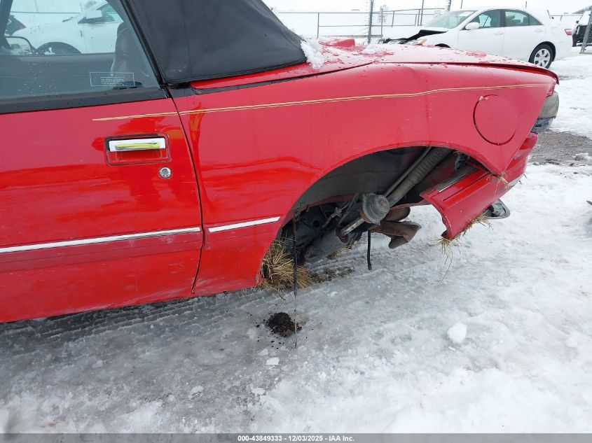 1990 Buick Reatta VIN: 1G4EC33CXLB906892 Lot: 43849333