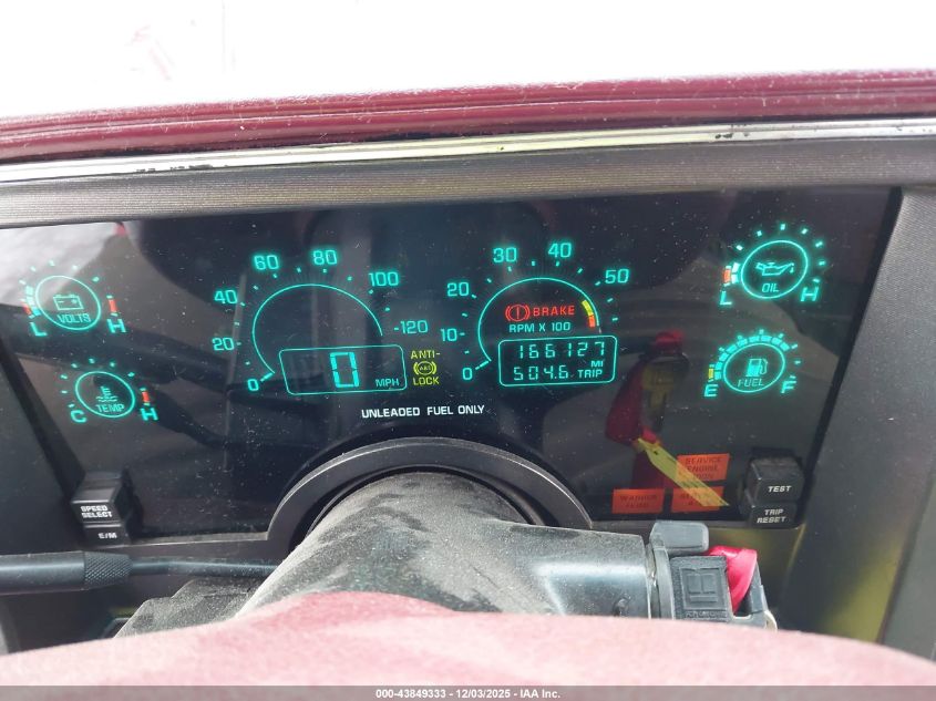 1990 Buick Reatta VIN: 1G4EC33CXLB906892 Lot: 43849333