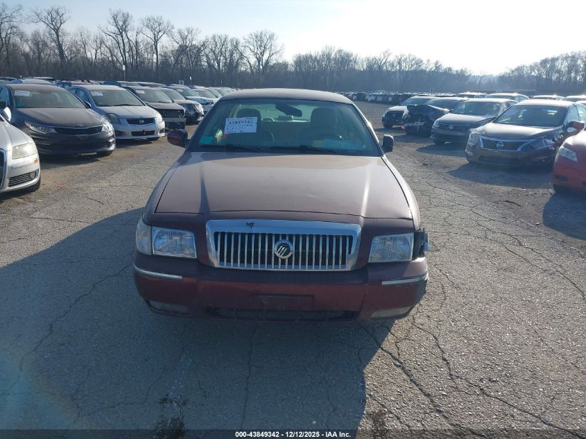 2009 Mercury Grand Marquis Ls (Fleet Only) VIN: 2MEHM75V99X611467 Lot: 43849342