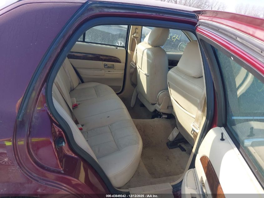 2009 Mercury Grand Marquis Ls (Fleet Only) VIN: 2MEHM75V99X611467 Lot: 43849342