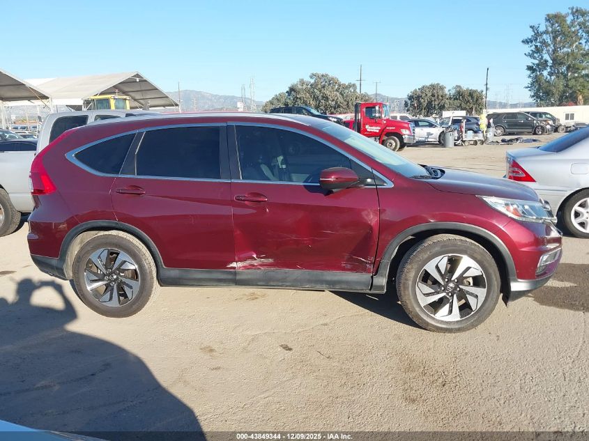 2016 Honda Cr-V Touring VIN: 5J6RM3H98GL020919 Lot: 43849344