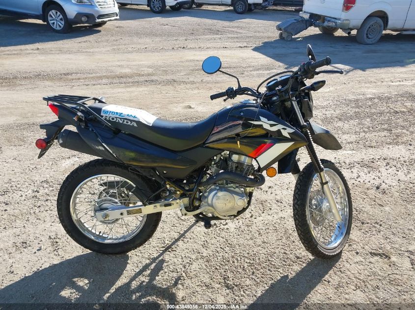 2024 Honda Xr150L E VIN: 3H1KD1313RD101708 Lot: 43849356