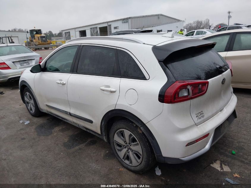 2018 Kia Niro Lx VIN: KNDCB3LC6J5161262 Lot: 43849370