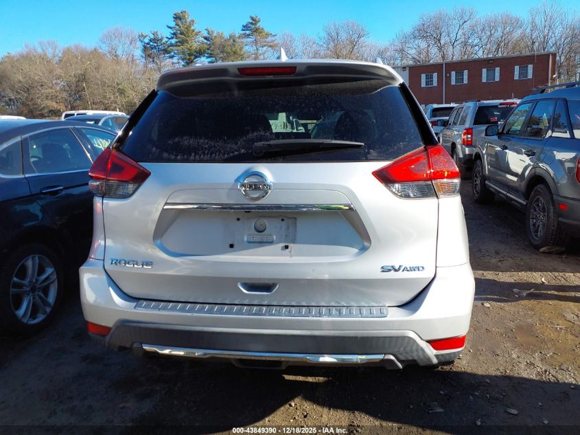 2018 Nissan Rogue Sv VIN: KNMAT2MV9JP603017 Lot: 43849390