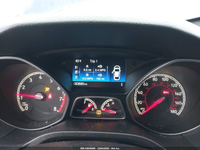 2016 Ford Focus St VIN: 1FADP3L95GL344589 Lot: 43849406