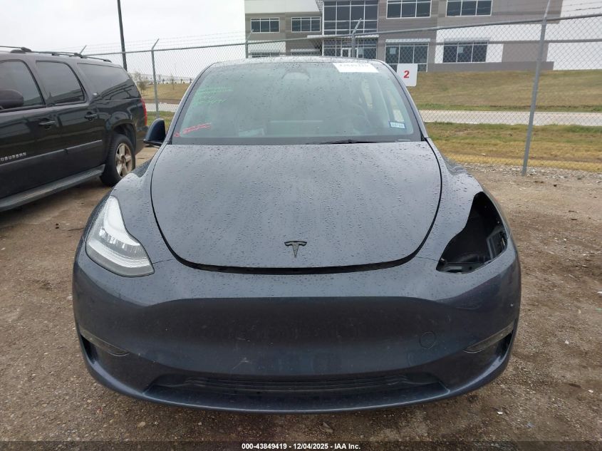 2023 Tesla Model Y Awd/Long Range Dual Motor All-Wheel Drive VIN: 7SAYGDEE1PA089471 Lot: 43849419