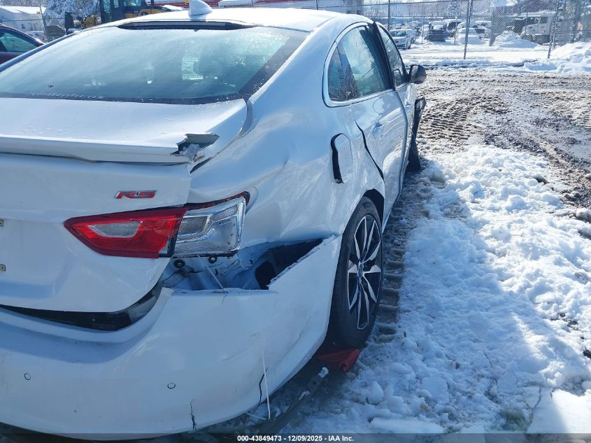 2022 Chevrolet Malibu Fwd Rs VIN: 1G1ZG5ST5NF216110 Lot: 43849473