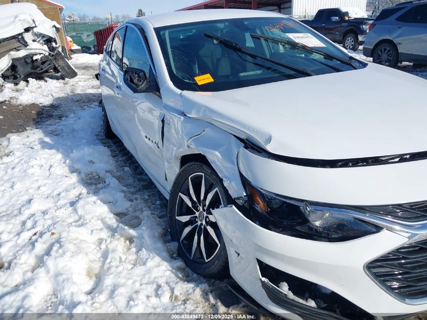 2022 Chevrolet Malibu Fwd Rs VIN: 1G1ZG5ST5NF216110 Lot: 43849473