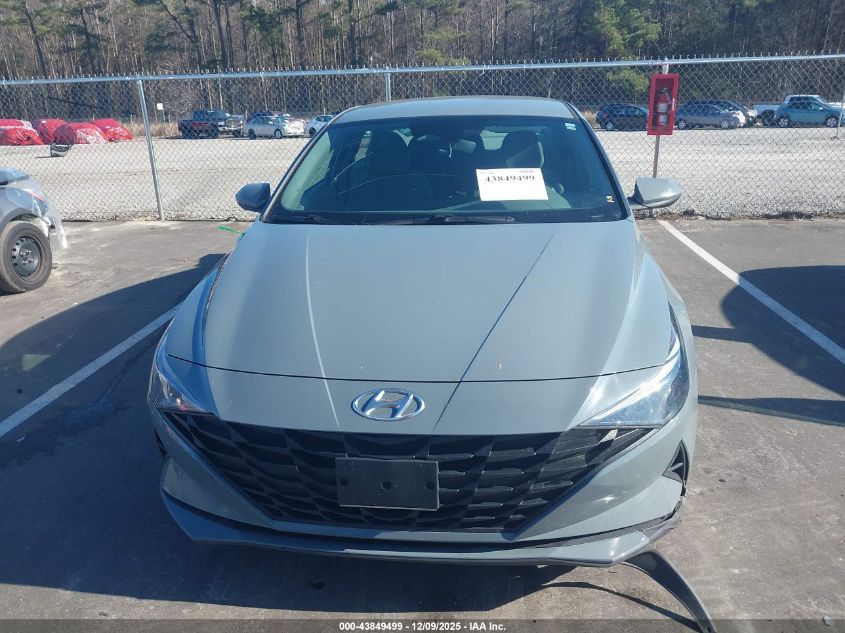 2023 Hyundai Elantra Sel VIN: KMHLM4AG6PU373384 Lot: 43849499