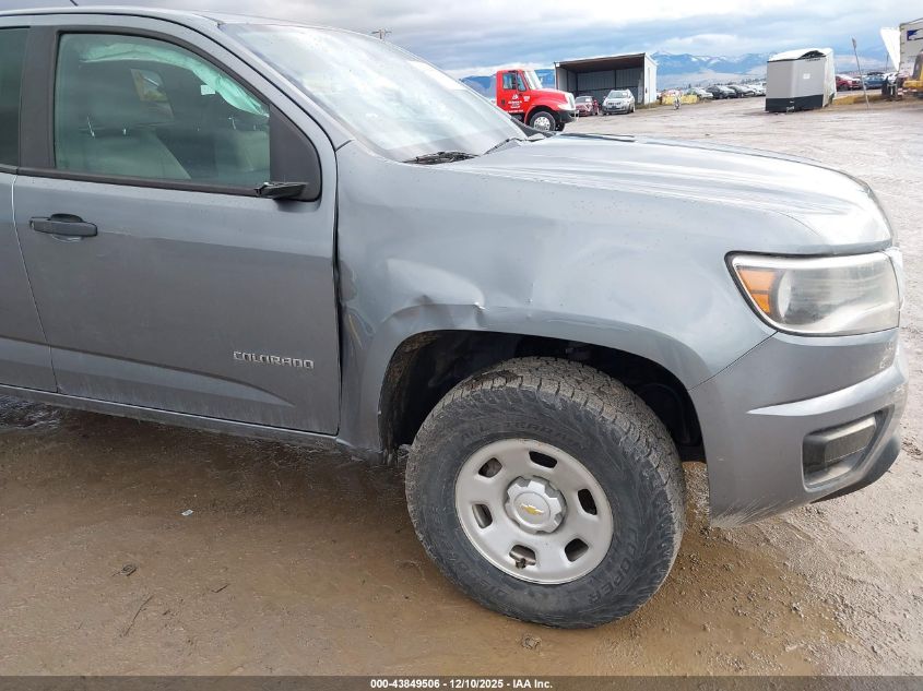 2018 Chevrolet Colorado Wt VIN: 1GCHSBEA7J1302584 Lot: 43849506