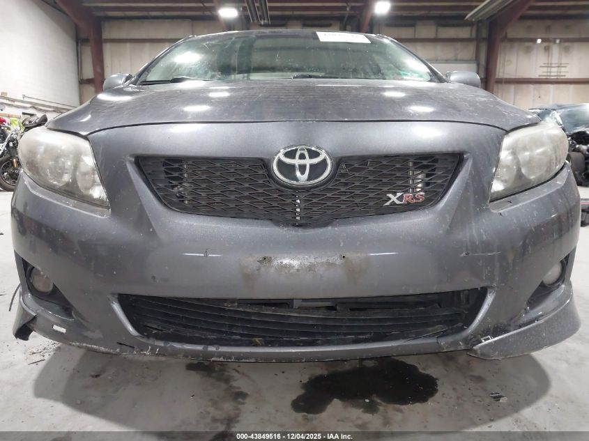 2009 Toyota Corolla Xrs VIN: 2T1BE40E09C026114 Lot: 43849516