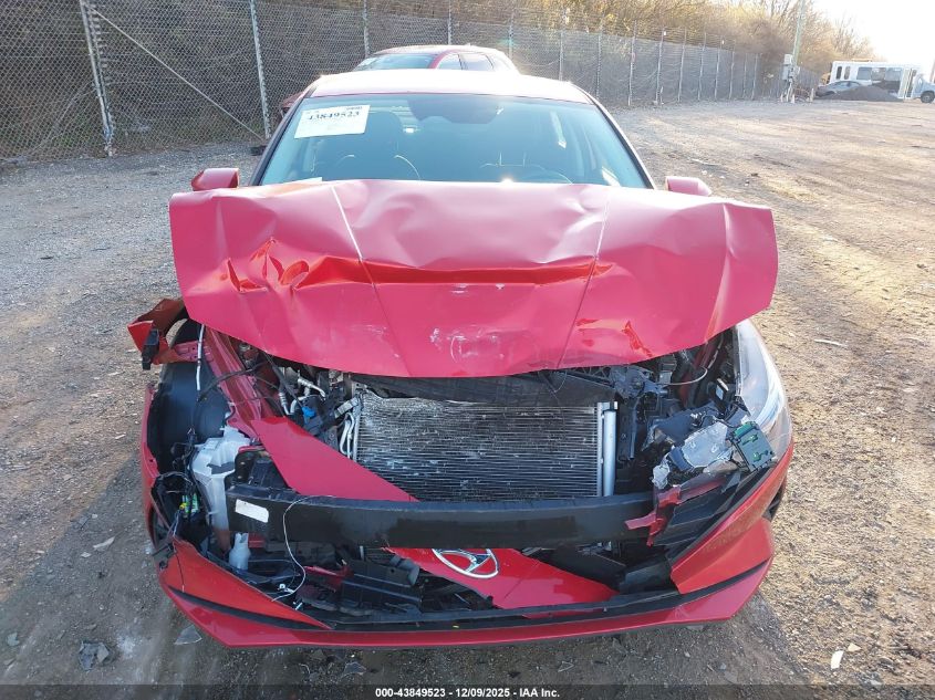 2022 Hyundai Elantra Se VIN: 5NPLL4AG6NH082432 Lot: 43849523