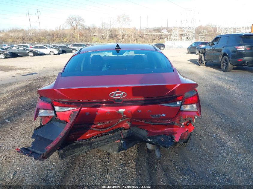 2022 Hyundai Elantra Se VIN: 5NPLL4AG6NH082432 Lot: 43849523