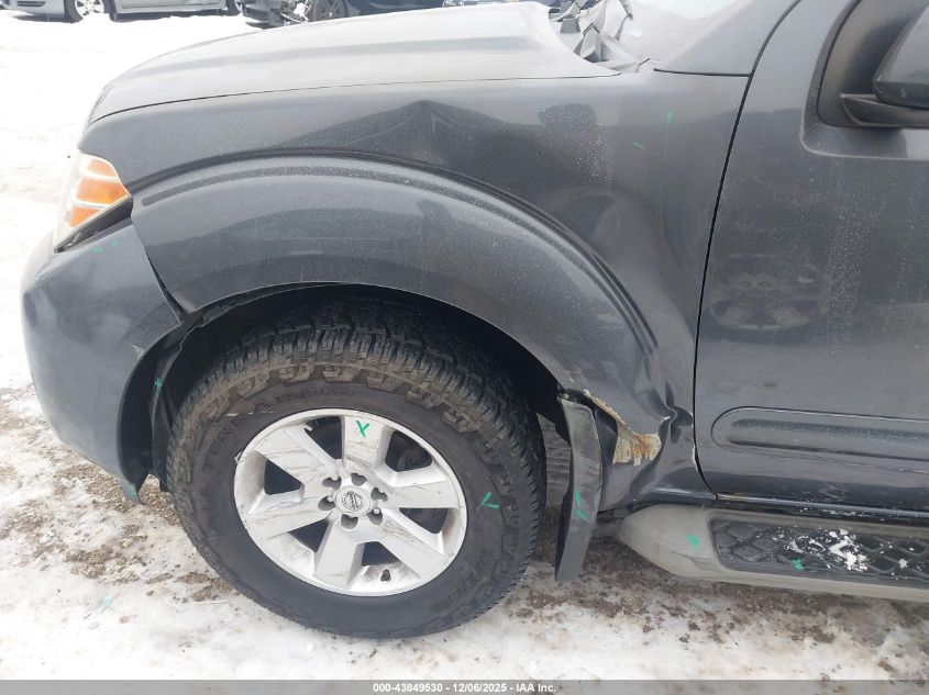 2012 Nissan Pathfinder Sv VIN: 5N1AR1NB4CC637689 Lot: 43849530