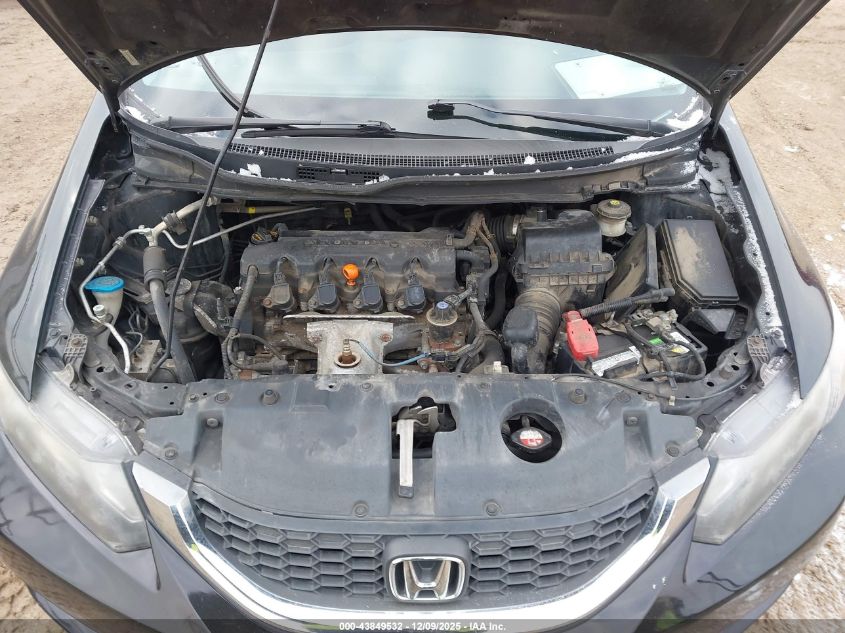 2013 Honda Civic Lx VIN: 19XFB2F54DE003094 Lot: 43849532