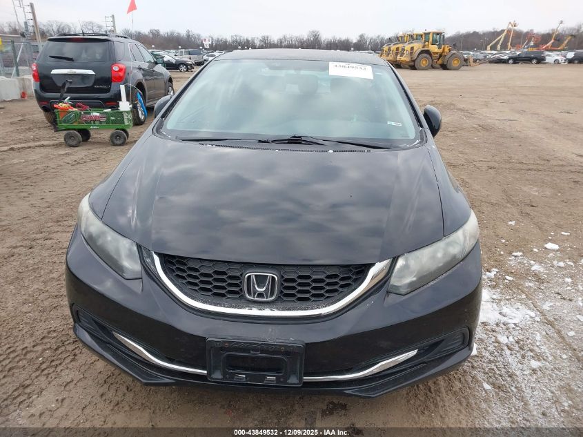 2013 Honda Civic Lx VIN: 19XFB2F54DE003094 Lot: 43849532