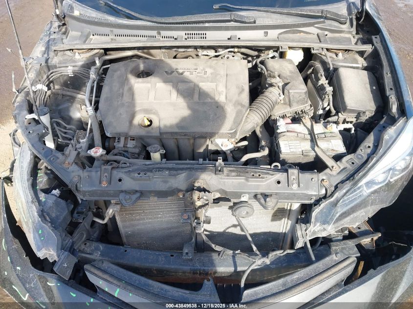 2017 Toyota Corolla Se VIN: 2T1BURHE6HC930441 Lot: 43849538