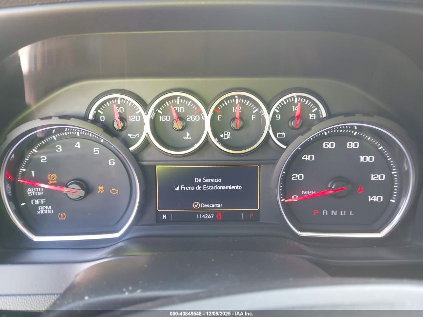 2019 Chevrolet Silverado 1500 Lt VIN: 1GCPWCED8KZ131010 Lot: 43849548