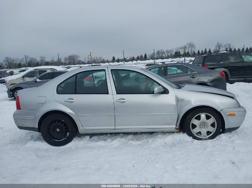 2000 Volkswagen Jetta Gls Vr6 VIN: 3VWSE29M2YM014709 Lot: 43849559
