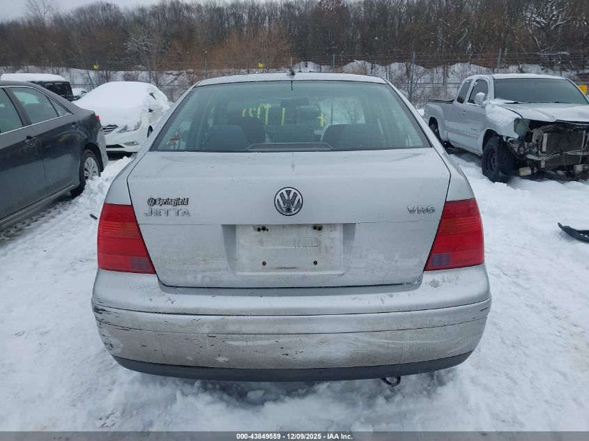 2000 Volkswagen Jetta Gls Vr6 VIN: 3VWSE29M2YM014709 Lot: 43849559