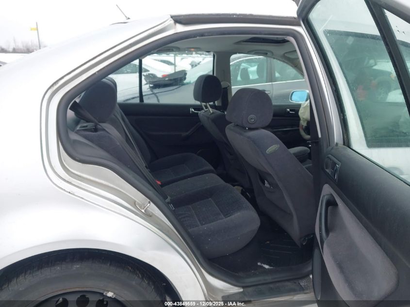 2000 Volkswagen Jetta Gls Vr6 VIN: 3VWSE29M2YM014709 Lot: 43849559