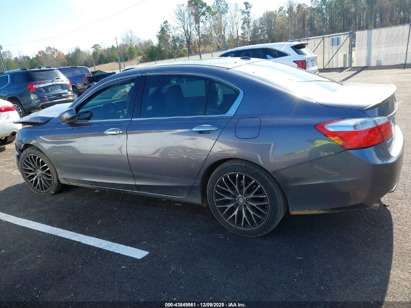 2014 Honda Accord Ex-L V-6 VIN: 1HGCR3F84EA021101 Lot: 43849561