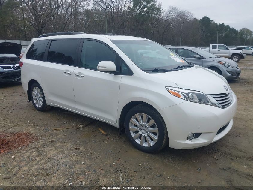 TOYOTA SIENNA LIMITED 7 PASSENGER
